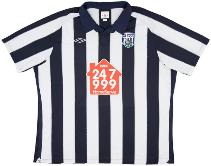 2010-11 West Brom Home Shirt Brunt #11 - 6/10 - (3XL)