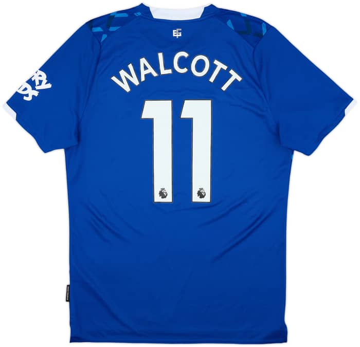 2019-20 Everton Home Shirt Walcott #11 - 9/10 - (M)