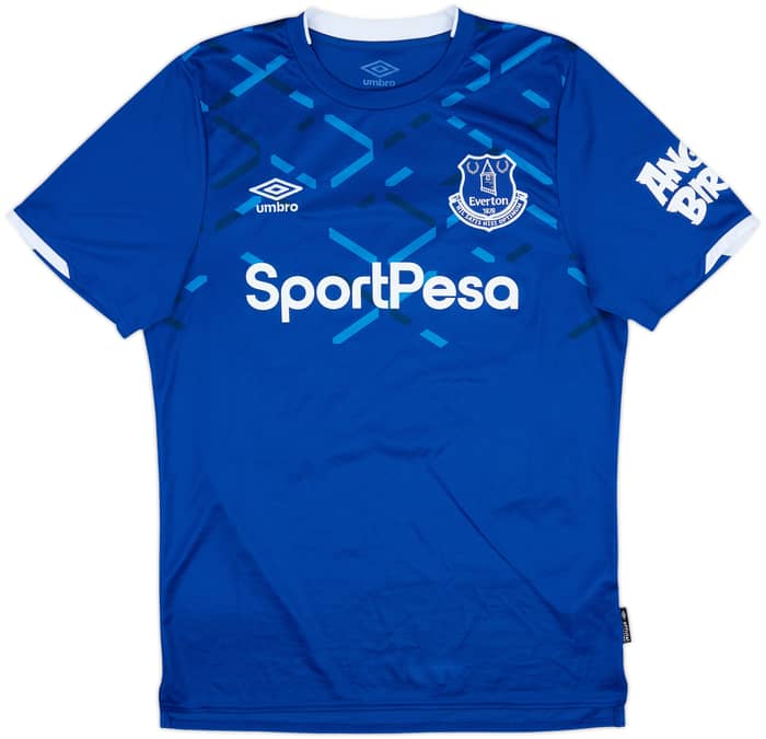 2019-20 Everton Home Shirt Walcott #11 - 9/10 - (M)