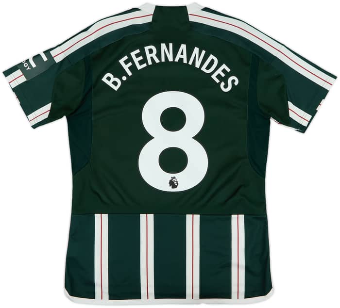 2023-24 Manchester United Away Shirt B. Fernandes #8 - 8/10 - (M)
