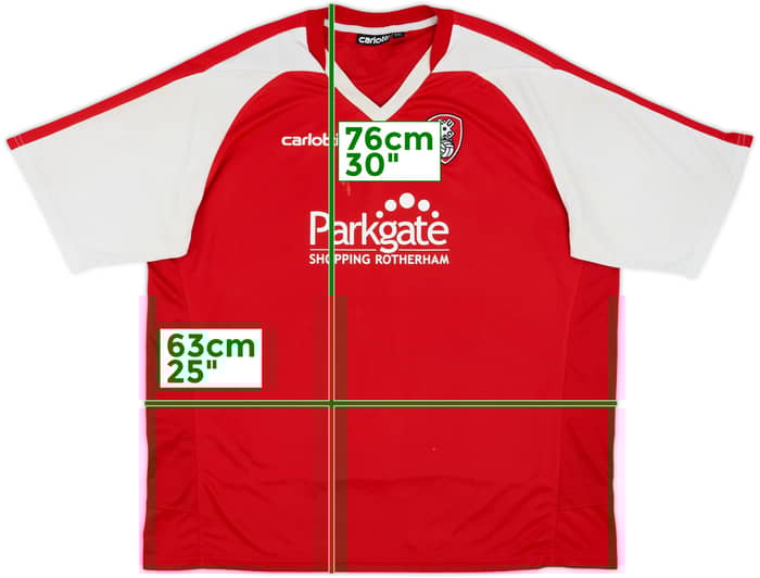 2010-11 Rotherham Home Shirt - 4/10 - (XXL)