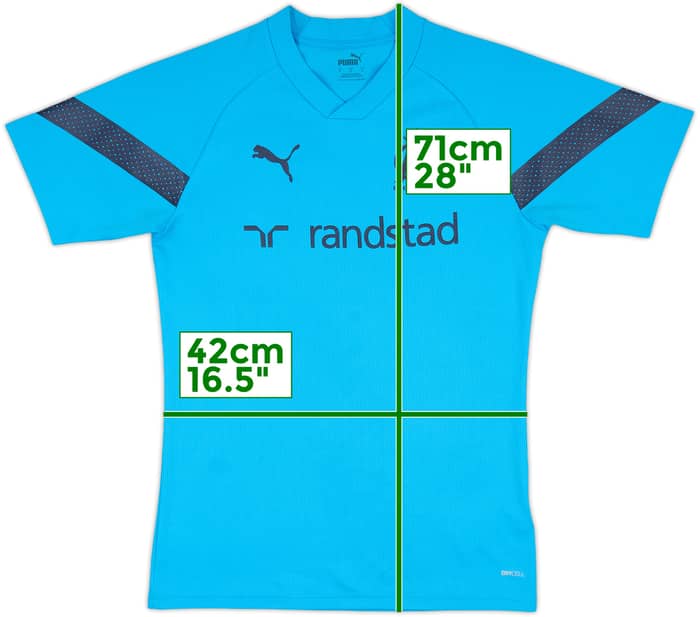 2019-20 Olympique Marseille Puma Training Shirt - 8/10 - (S)