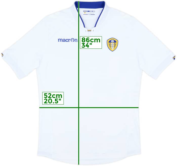 2014-15 Leeds United Home Shirt - 7/10 - (XL)