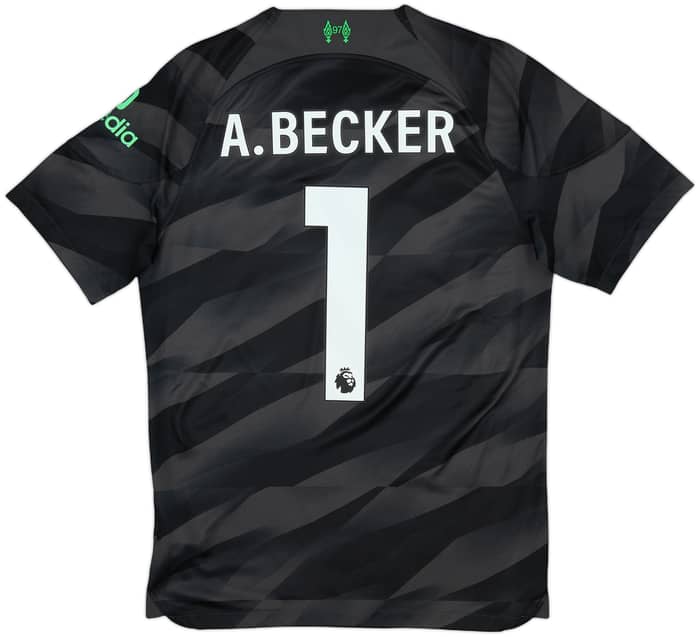 2023-24 Liverpool GK Shirt A.Becker #1 - 10/10 - (S)
