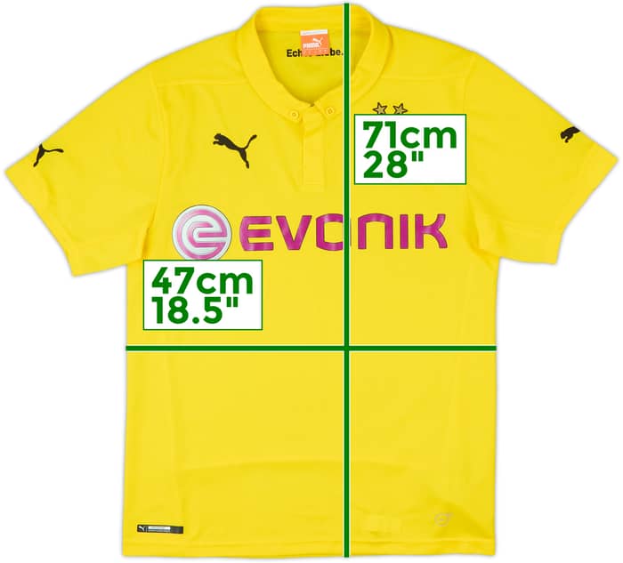 2014-15 Dortmund CL Home Shirt - 9/10 - (S)