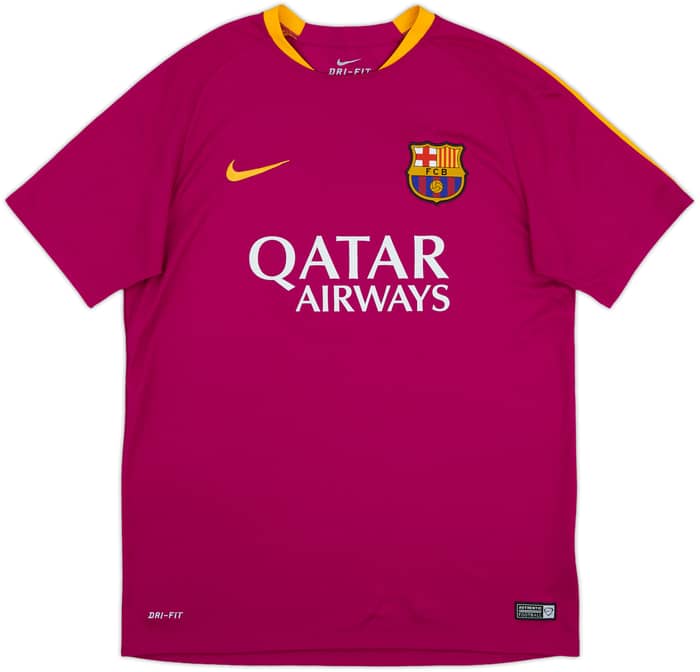 2015-16 Barcelona Nike Training Shirt - 10/10 - (L)