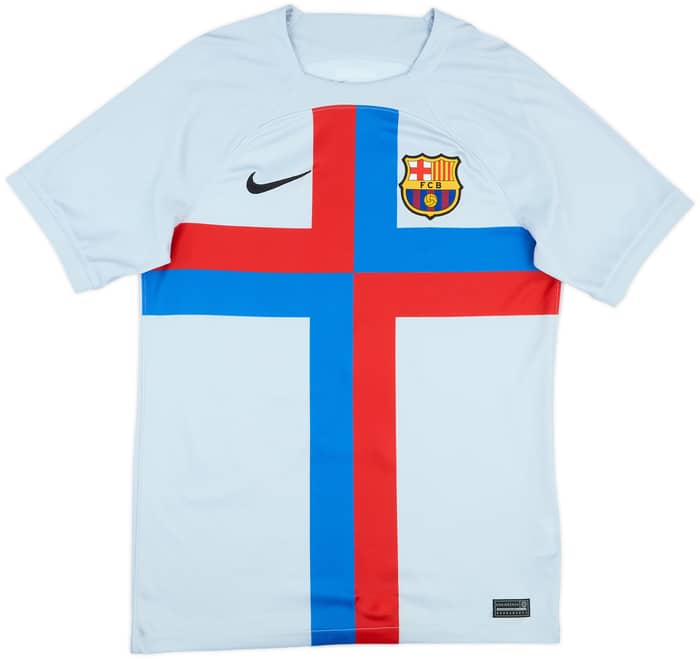 2022-23 Barcelona Third Shirt Lewandowski #9 - 10/10 - (S)