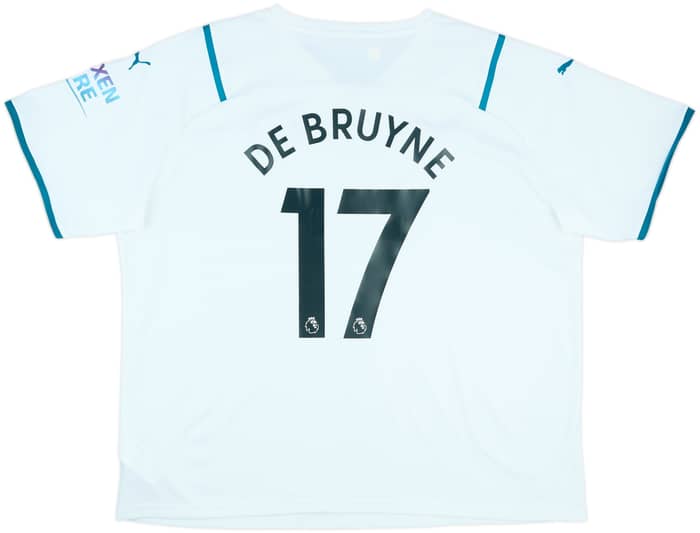 2021-22 Manchester City Away Shirt De Bruyne #17 - 10/10 - (3XL)