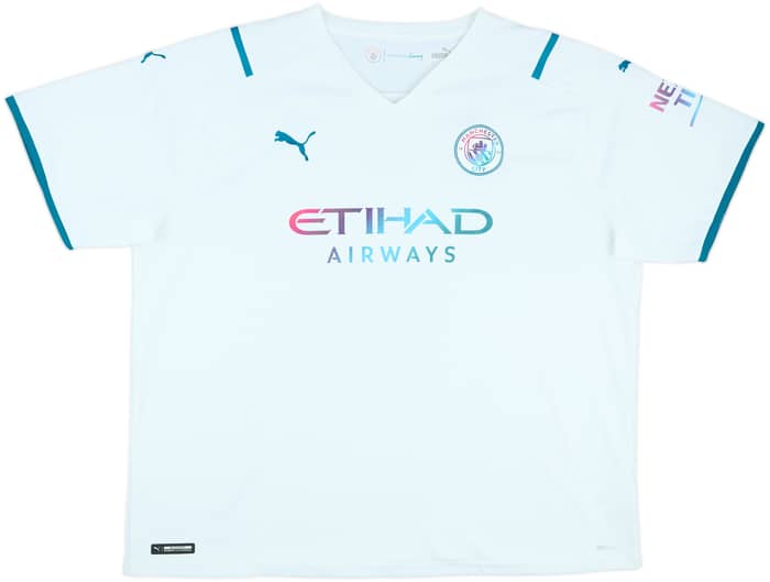 2021-22 Manchester City Away Shirt De Bruyne #17 - 10/10 - (3XL)