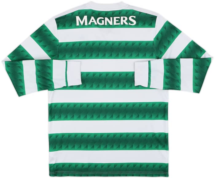 2022-23 Celtic Home L/S Shirt - 6/10 - (M)