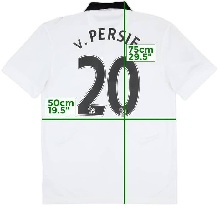 2014-15 Manchester United Away Shirt v.Persie #20 - 7/10 - (M)