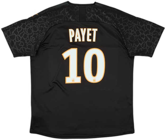 2019-20 Olympique Marseille Third Shirt Payet #10 - 9/10 - (XL)