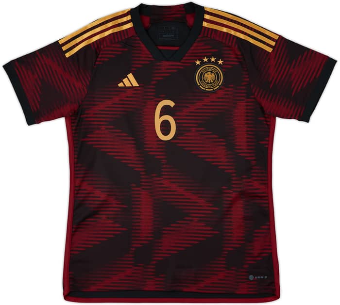 2022-23 Germany Away Shirt Kimmich #6 - 10/10 - (L)