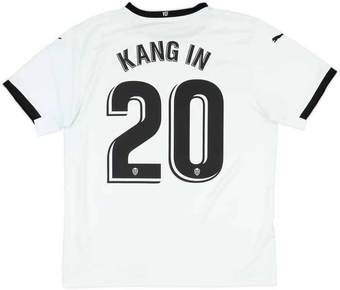 2020-21 Valencia Home Shirt Kang-In #20 - 8/10 - (L)