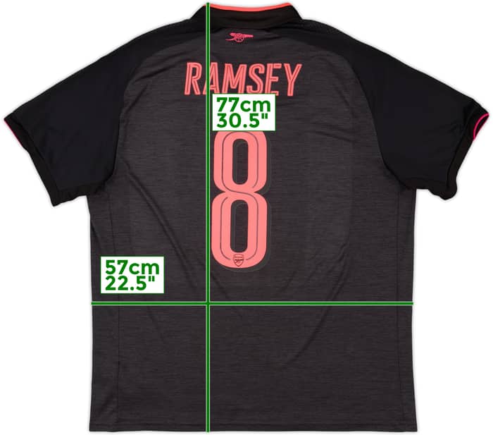 2017-18 Arsenal Third Shirt Ramsey #8 - 10/10 - (XL)