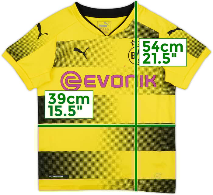 2017-18 Borussia Dortmund Home Shirt - 8/10 - (S.Boys)