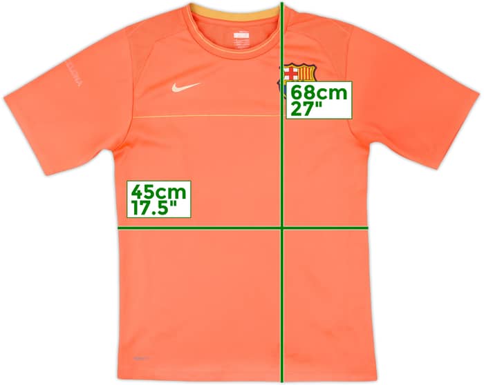 2008-09 Barcelona Nike Training Shirt - 7/10 - (S)