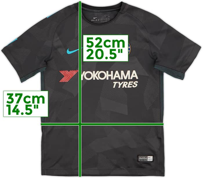 2017-18 Chelsea Third Shirt - 8/10 - (M.Boys)