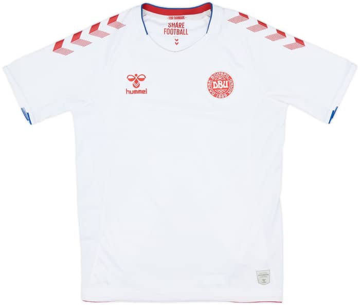 2018-19 Denmark Away Shirt - 8/10 - (L.Boys)