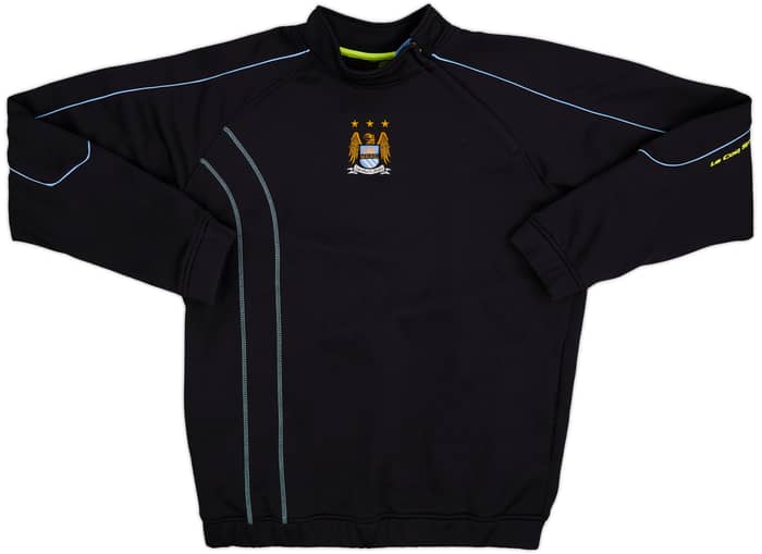 2007-09 Manchester City Le Coq Sportif 1/4 Zip Drill Top - 8/10 - (3XL)