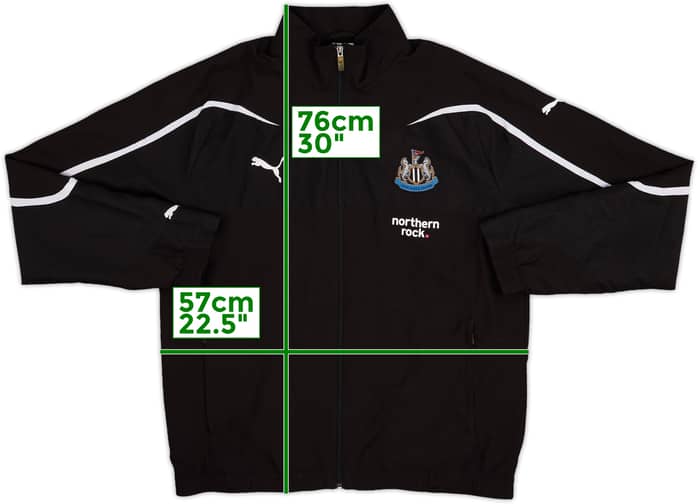 2010-11 Newcastle United Puma Track Jacket - 8/10 - (3XL)