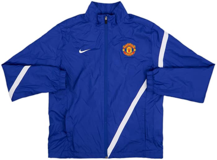 2011-12 Manchester United Nike Track Jacket - 8/10 - (XL.Boys)