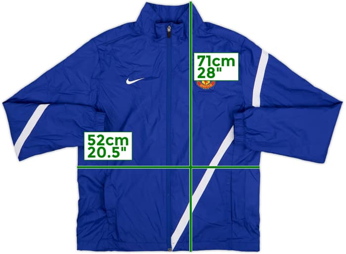 2011-12 Manchester United Nike Track Jacket - 8/10 - (XL.Boys)