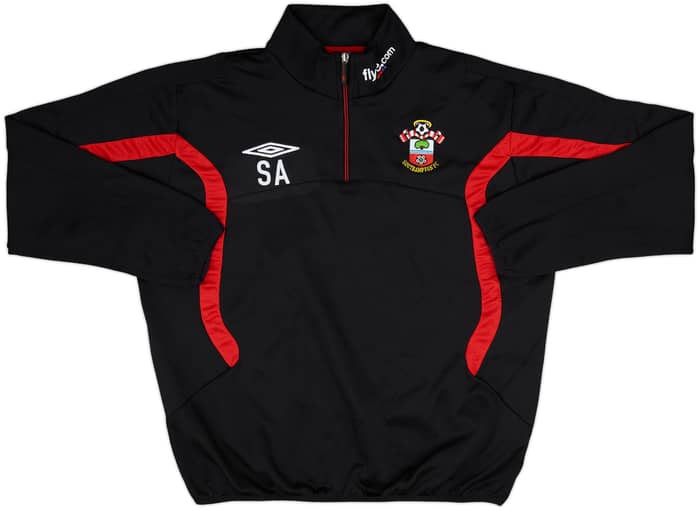 2010-11 Southampton Umbro Staff Issue 1/4 Zip Training Top SA - 10/10 - (XL)