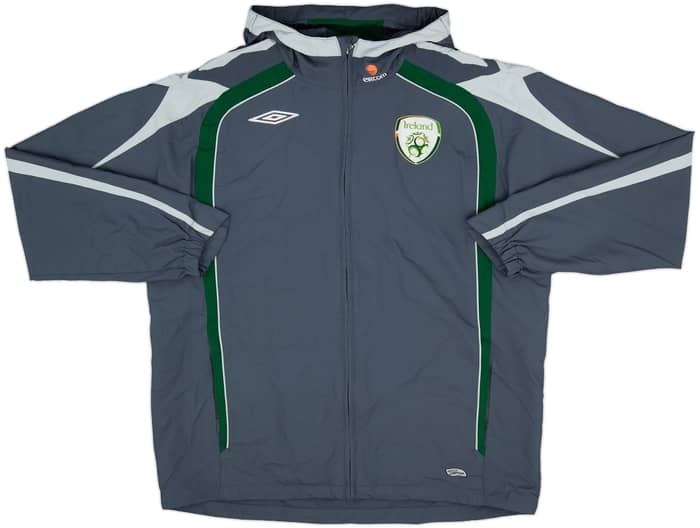 2006-08 Ireland Umbro Hooded Rain Jacket - 8/10 - (L)