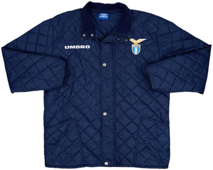 1996-98 Lazio Quilted Bench Coat - 8/10 - (L)