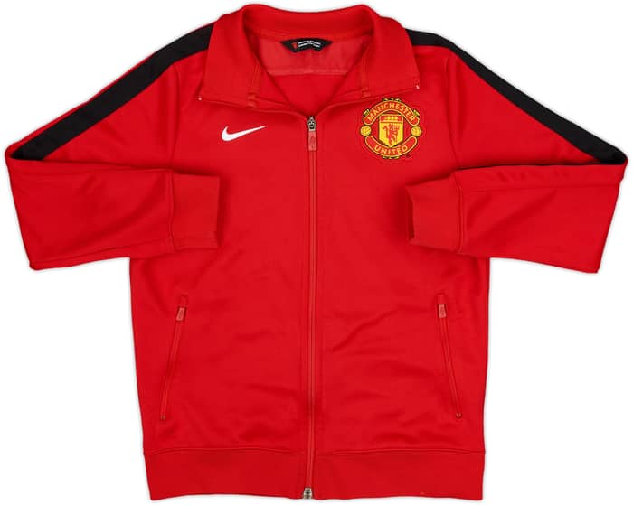 2013-14 Manchester United Track Jacket - 8/10 - (S.Boys)