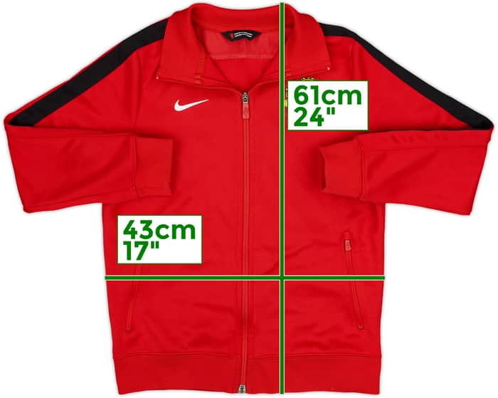 2013-14 Manchester United Track Jacket - 8/10 - (S.Boys)