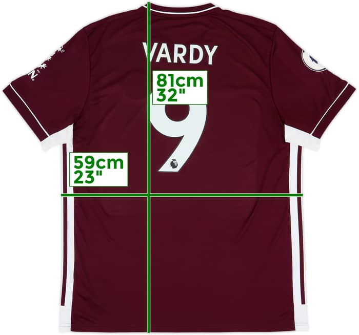 2020-21 Leicester Third Shirt Vardy #9 - 10/10 - (XL)