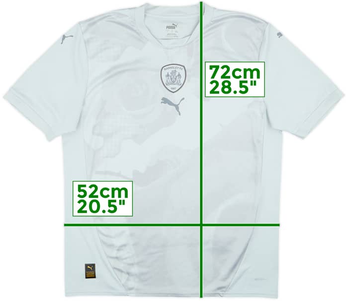 Camiseta de visitante del Barnsley 2024-25 - 9/10 - (L)