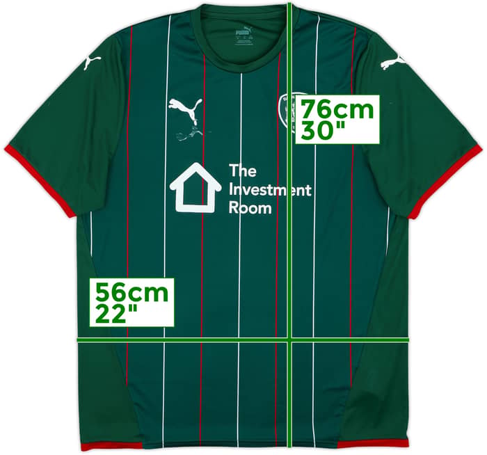 Camiseta de visitante del Barnsley 2021-22 - 4/10 - (XL)