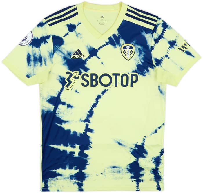 Camiseta de visitante del Leeds 2022-23 Aaronson #7 - 6/10 - (M)