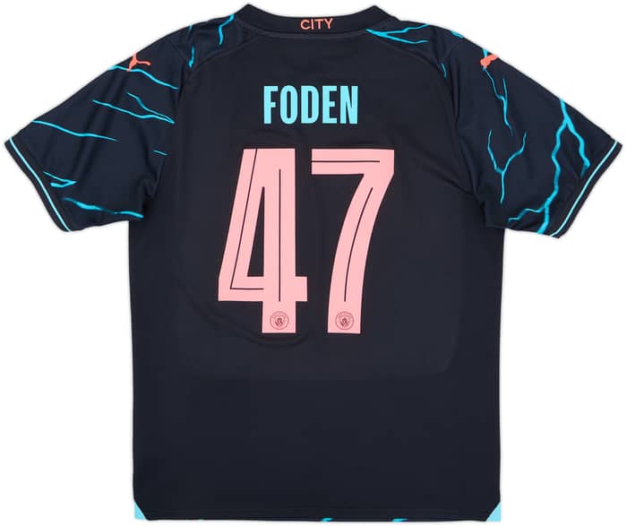 2023-24 Manchester City Third Shirt Foden #47 - 10/10 - (M)