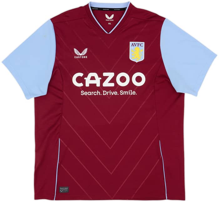 2022-23 Aston Villa Home Shirt McGinn #7 - 9/10 - (XXL)