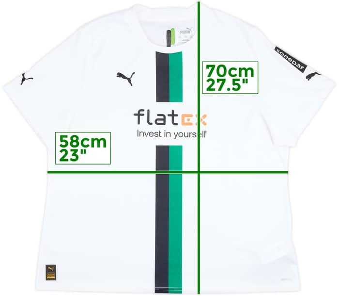 2022-23 Borussia Monchengladbach Home Shirt - 10/10 - (XXL)