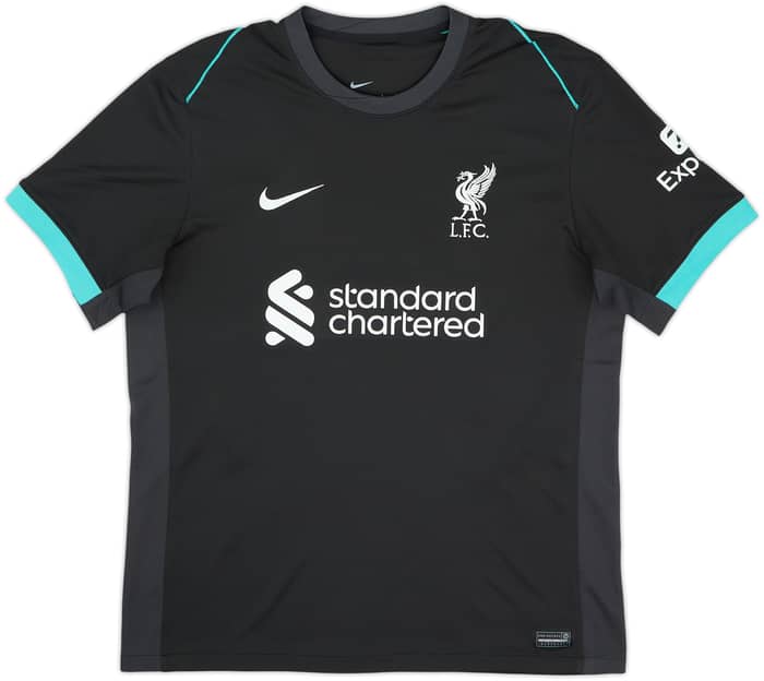 Camiseta de visitante del Liverpool 2024-25 Virgil #4 - 8/10 - (L)