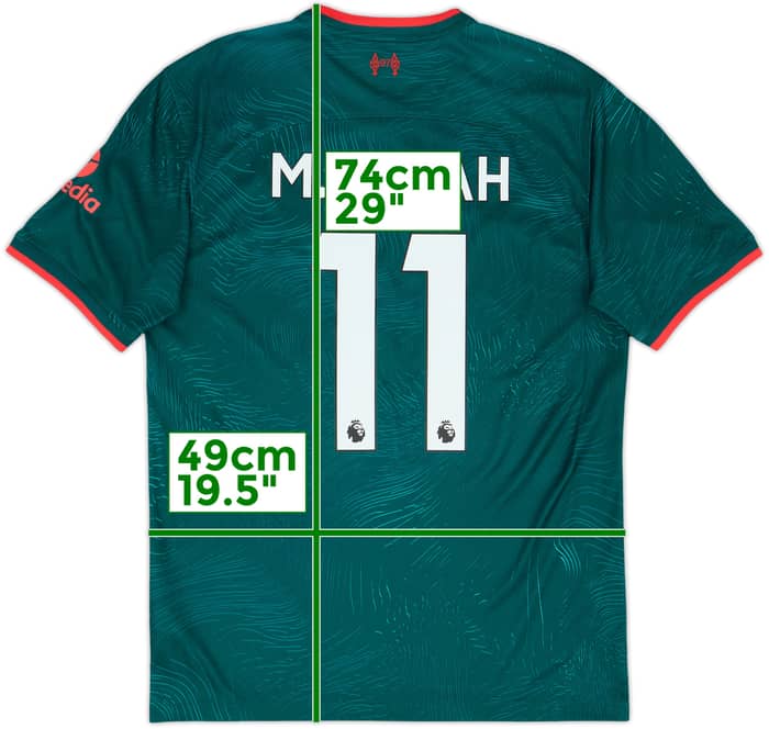 2022-23 Liverpool Third Shirt M.Salah #11 - 9/10 - (M)