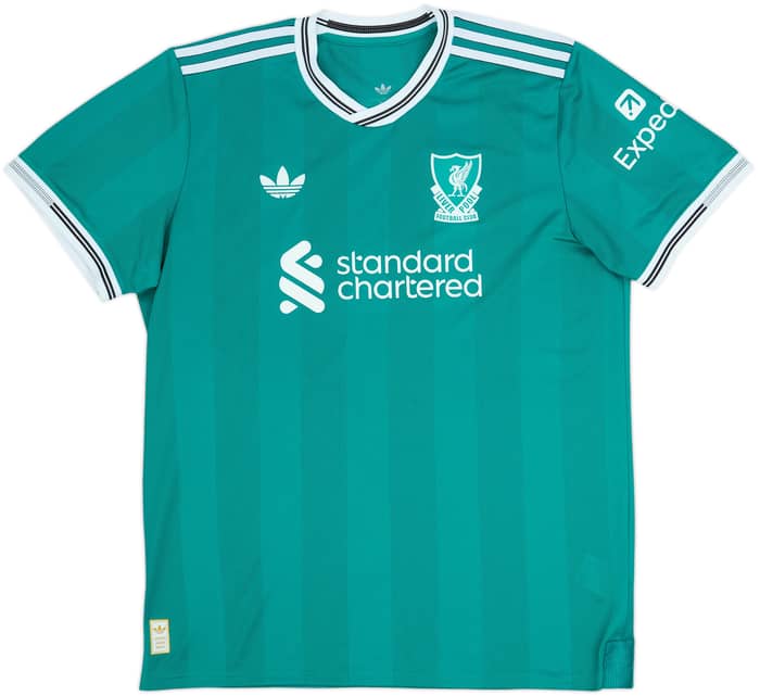 2025-26 Liverpool Authentic Third Shirt Virgil #4 - 9/10 - (XL)