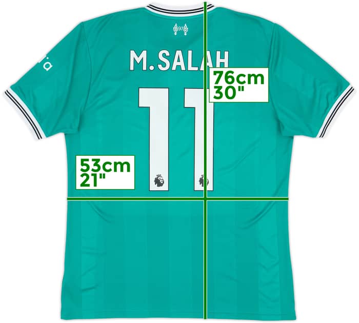 Camiseta de la tercera equipación del Liverpool 2025-26 M.Salah #11 - 8/10 - (L)