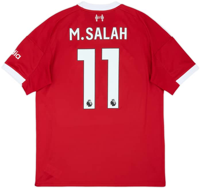 2025-26 Liverpool Home Shirt M.Salah #11 - 8/10 - (L)
