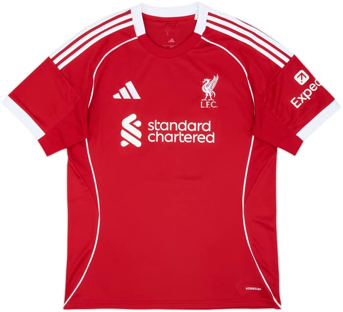 2025-26 Liverpool Home Shirt M.Salah #11 - 8/10 - (L)