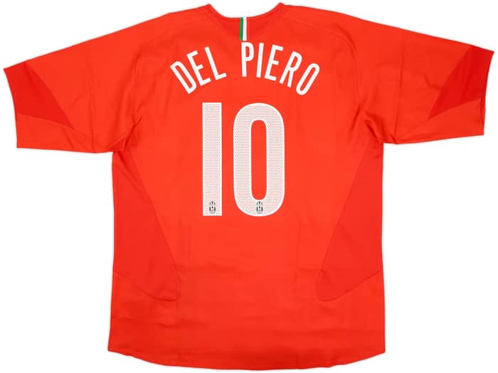 2005-06 Juventus Away Shirt Del Piero #10 - 7/10 - (XL)