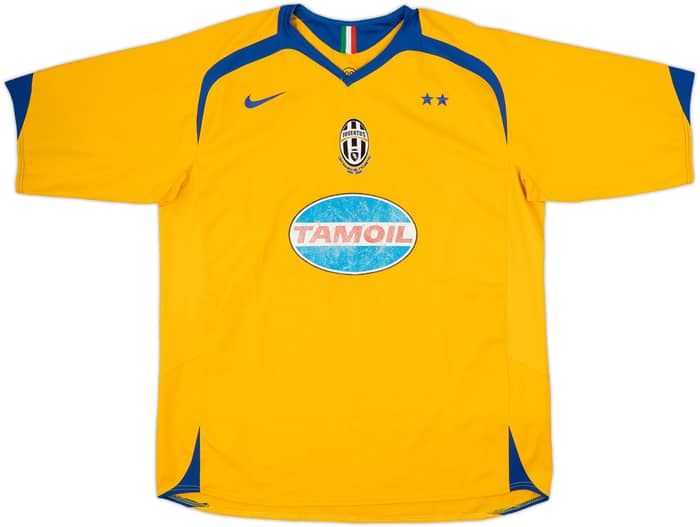 2005-06 Juventus Third Shirt Zalayeta #25 - 5/10 - (XL)