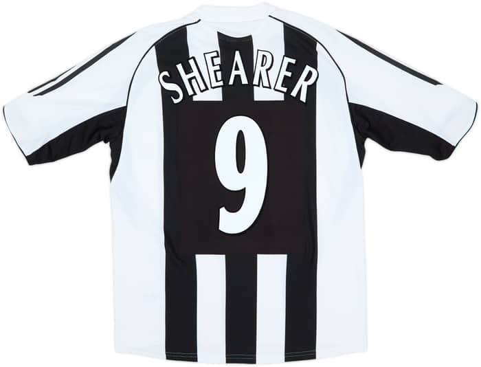 2005-07 Newcastle Home Shirt Shearer #9 - 6/10 - (M)
