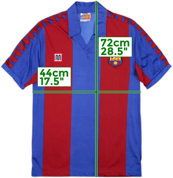 1984-89 Barcelona Home Shirt - 8/10 - (S)