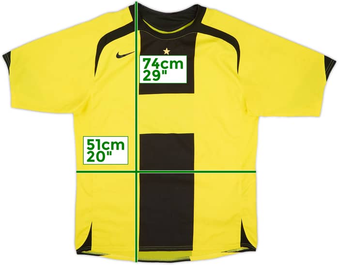 Camiseta de local del Borussia Dortmund 2005-06 - 4/10 - (M)
